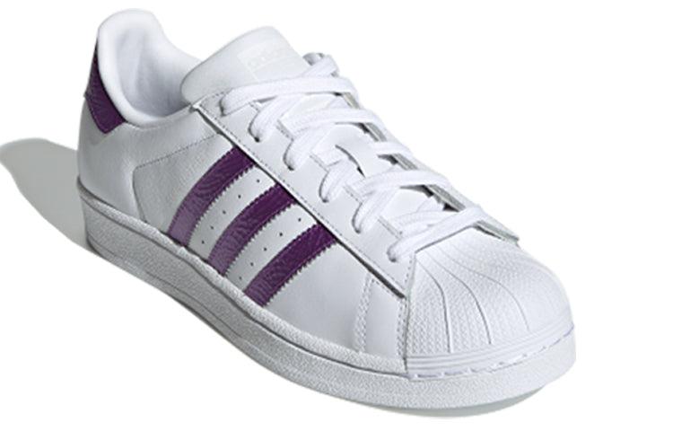 adidas Originals Adidas Superstar 'purple' in White | Lyst