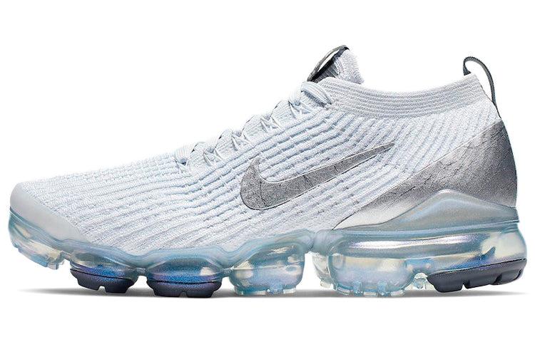 Nike Air Vapormax Flyknit 3 'white Silver' in Blue | Lyst