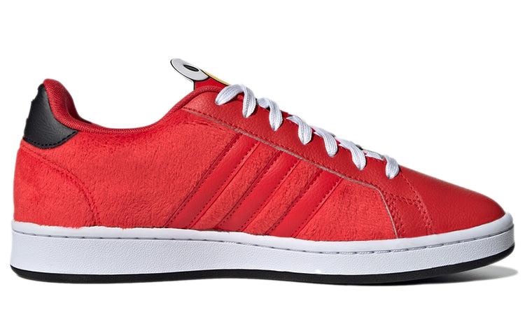Adidas Neo Sesame Street X Grand Court Low-top Sneakers Red/black | Lyst