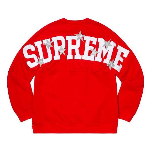 Supreme Stars Crewneck in Red for Men Lyst UK