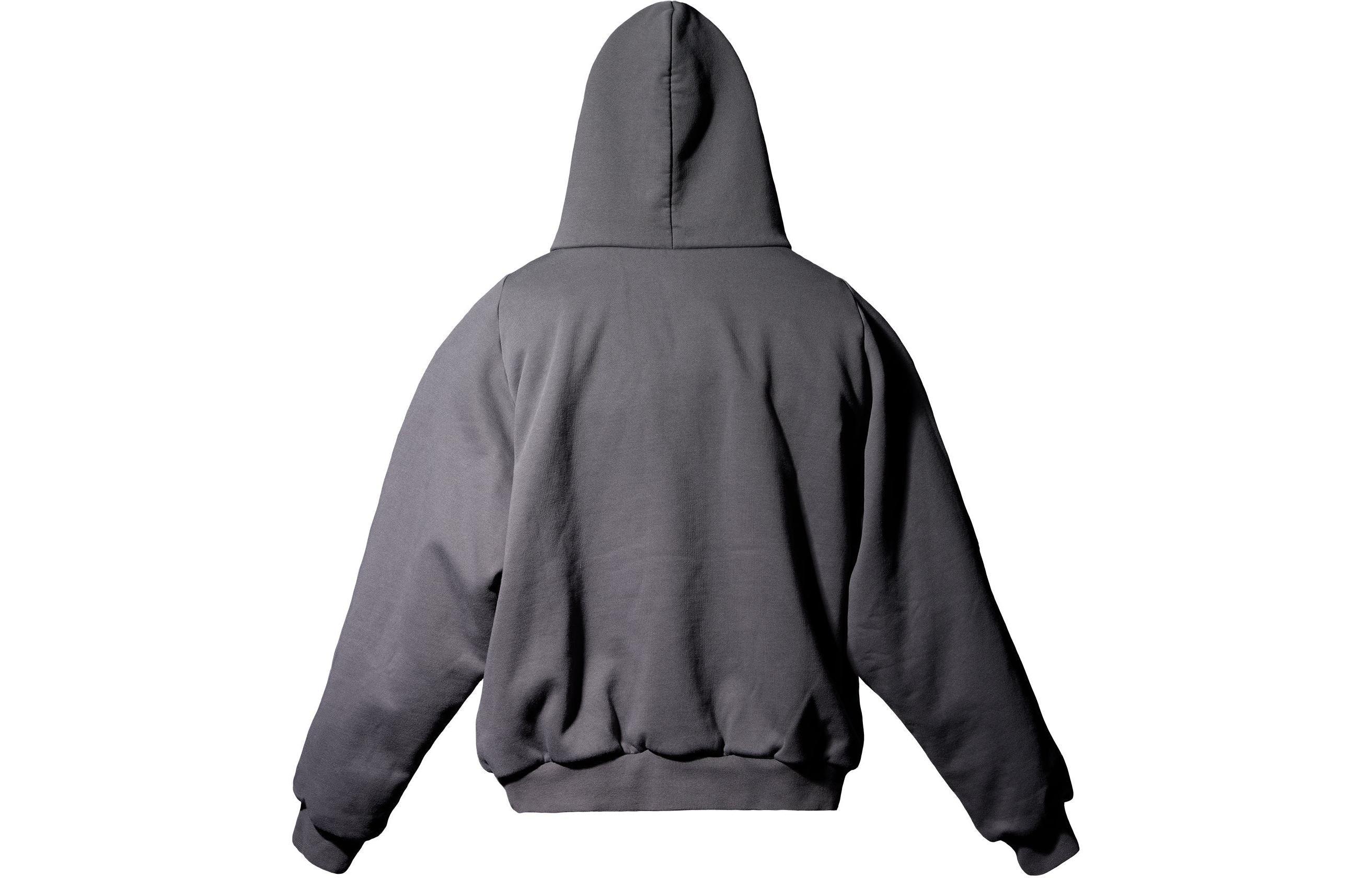 Yeezy Gap Ss22 Logo Shrunken Hoodie 'Dark' in Grey for Men | Lyst UK