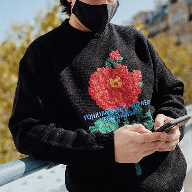 Supreme Fw20 Week 4 X Yohji Yamamoto Crossover Rose Flower Pattern