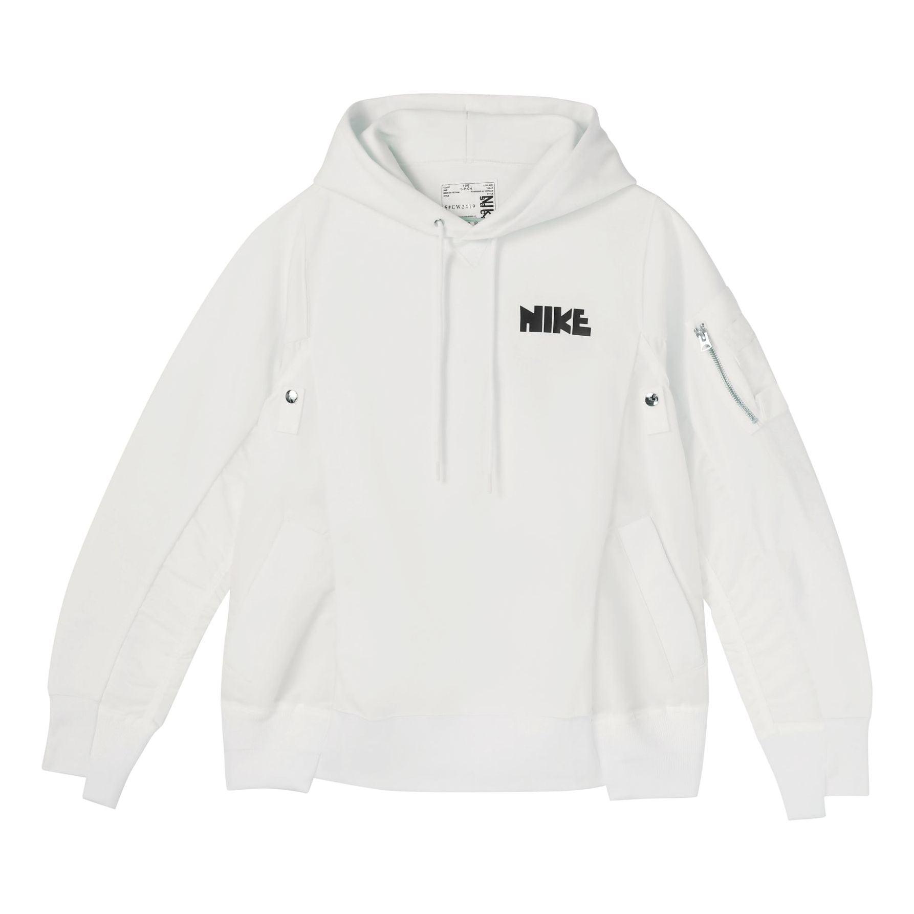 Sacai top nike hoodie