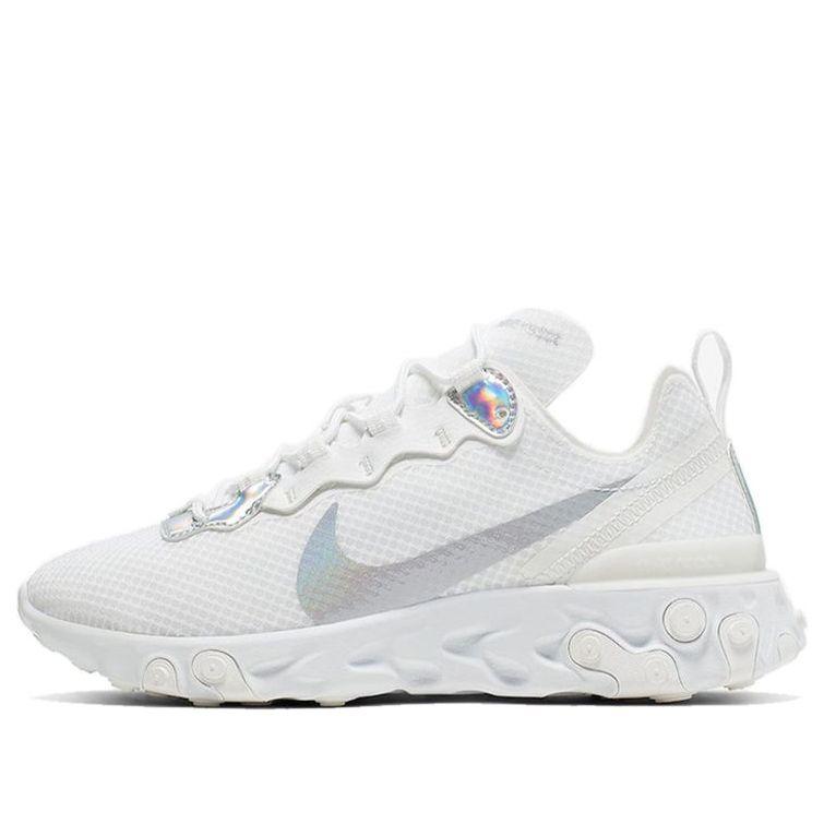 Nike React Element 55 'iridescent' in White | Lyst