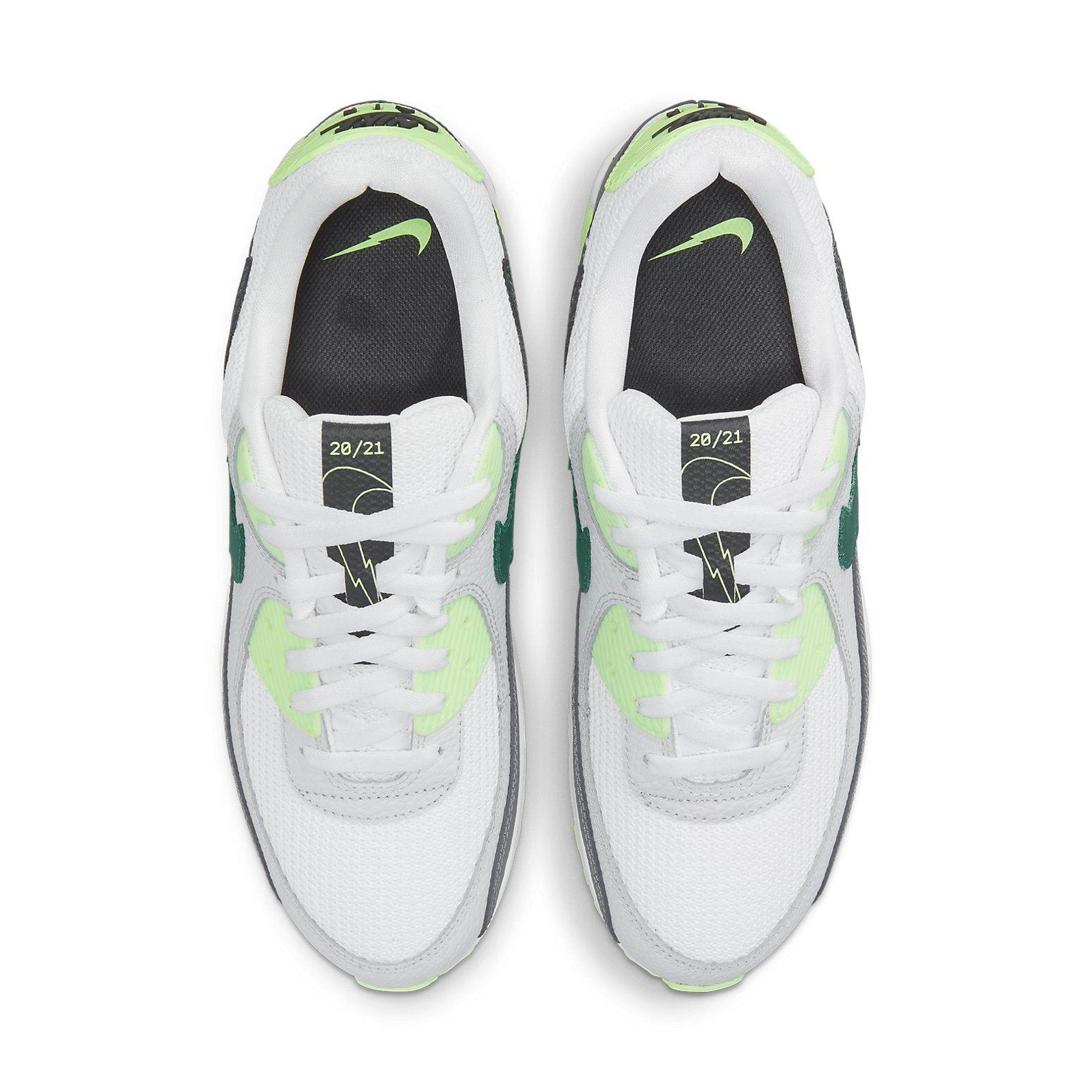 nike air max 90 white with black swoosh
