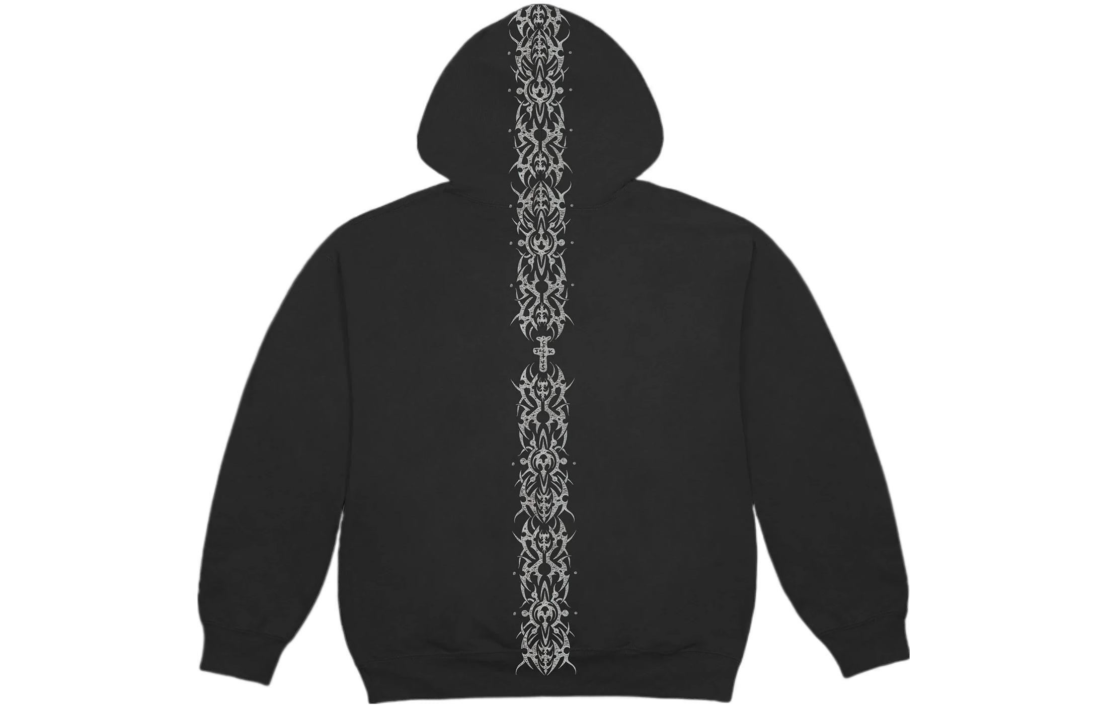 cactus jack hoodie black