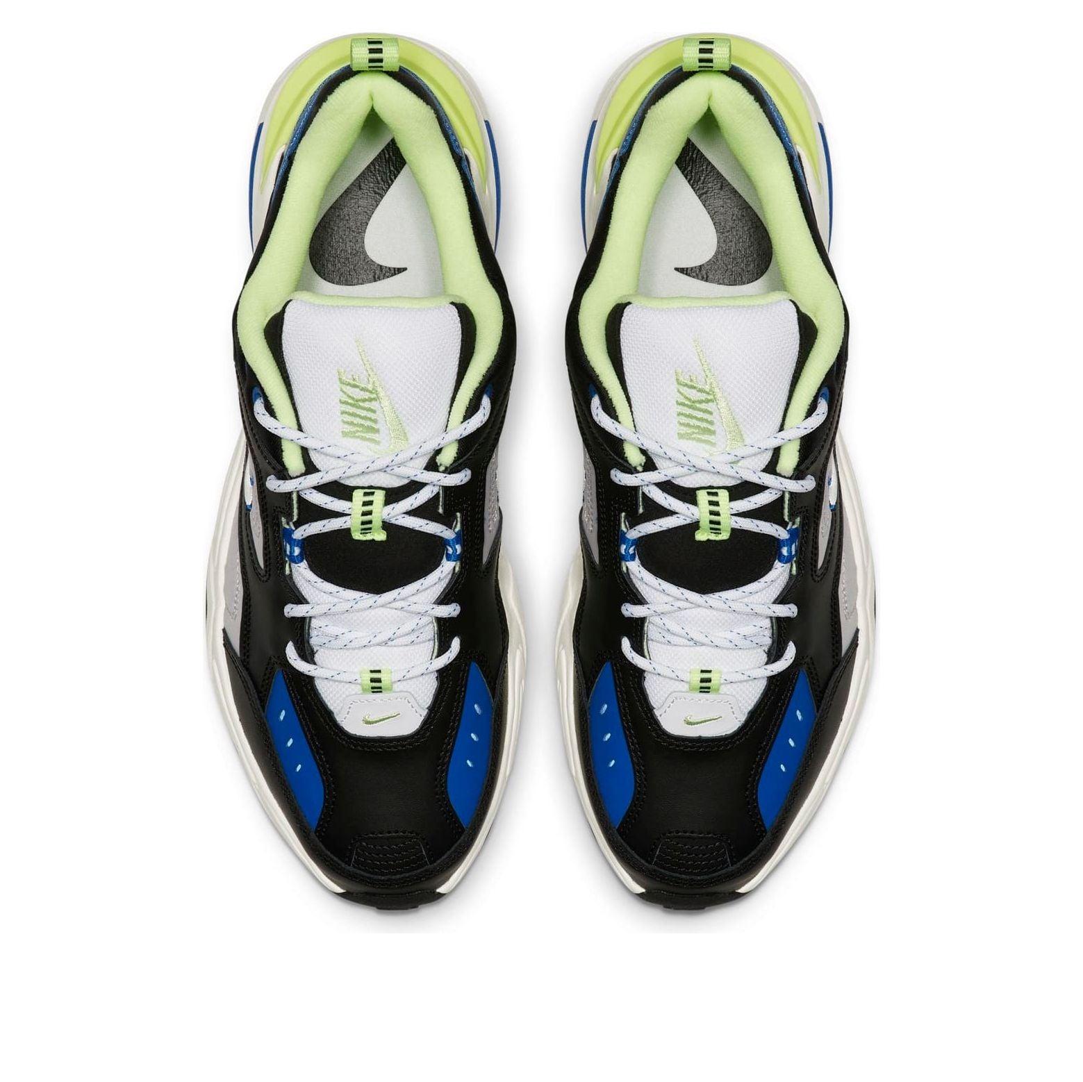 nike m2k tekno black royal volt