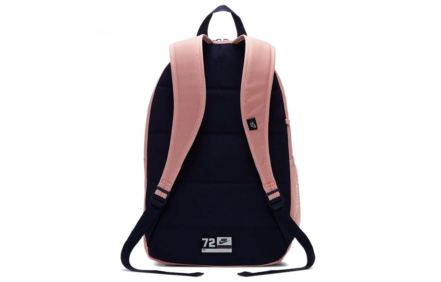 pink black nike backpack