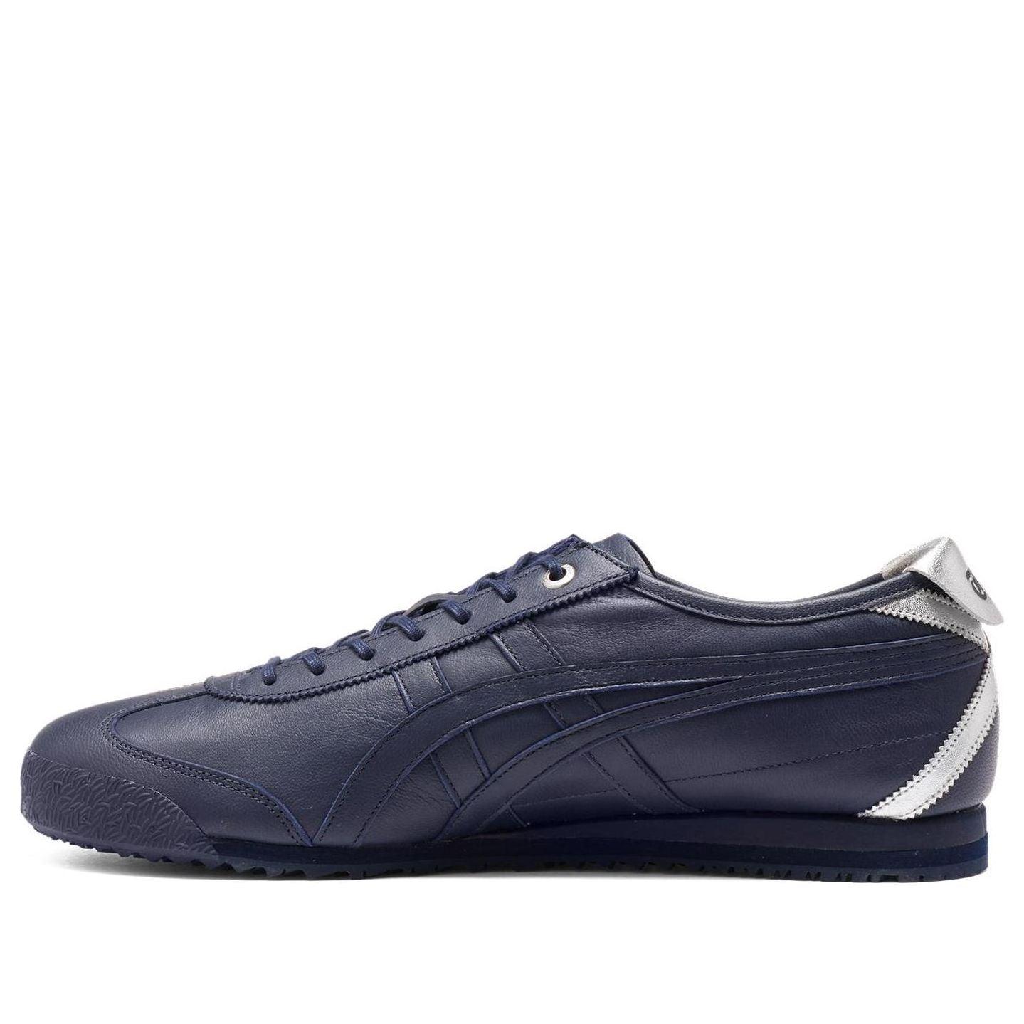 Onitsuka Onitsuka Tiger ネイビー レザー スニーカー Tiger Mexico 66 