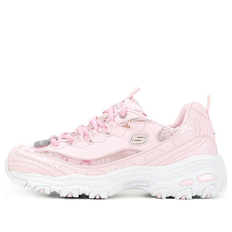 Skechers D'lites 1.0 Low Dad Shoes Gs Pink | Lyst