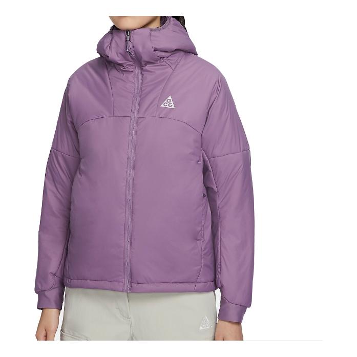 purple nike bubble coat