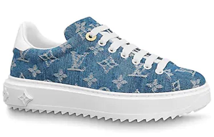 Louis Vuitton Time Out Sneakers Denim-blue | Lyst