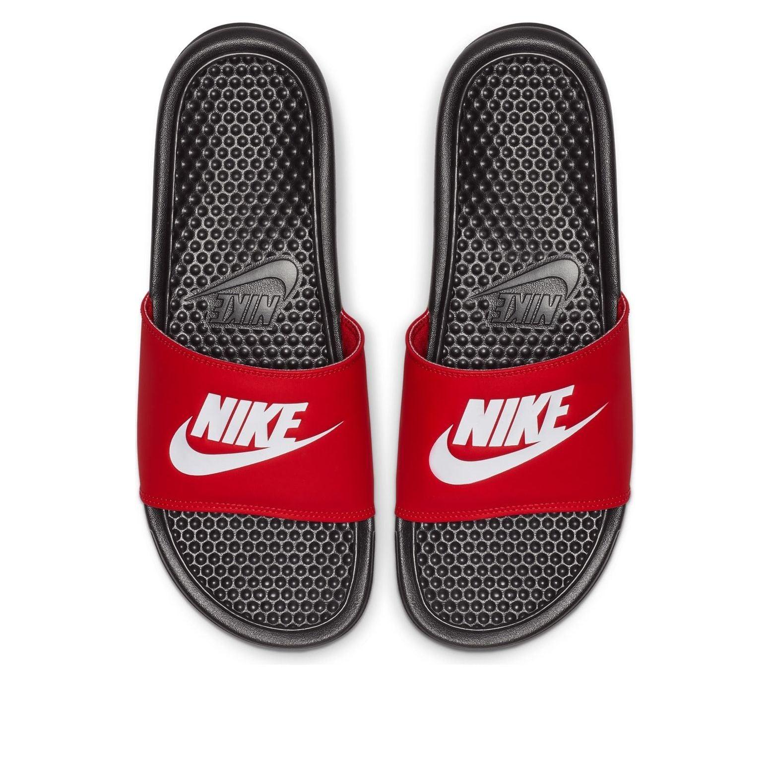 nike benassi university red