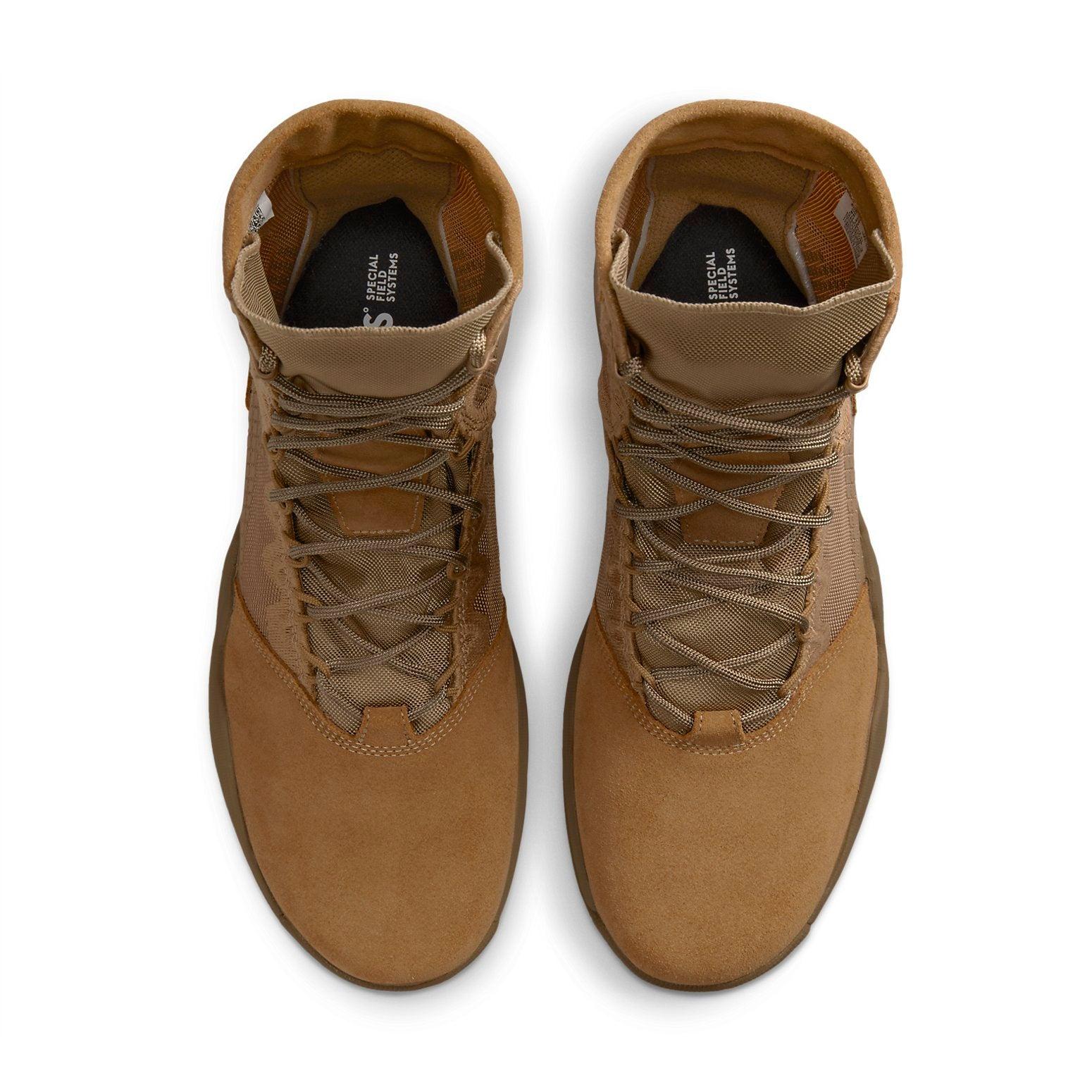 nike coyote brown boots steel toe