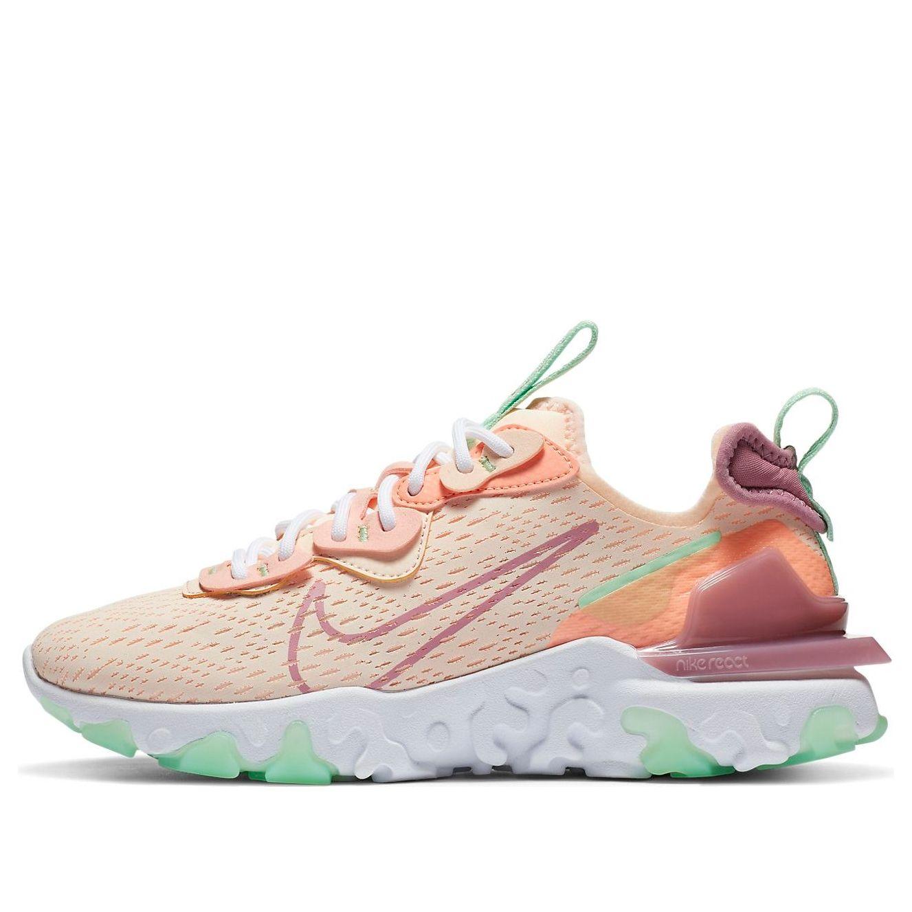 peach nike react vision