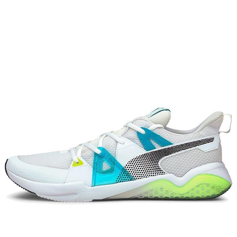 PUMA Cell Fraction Fade Running Shoes White/blue/green for Men | Lyst