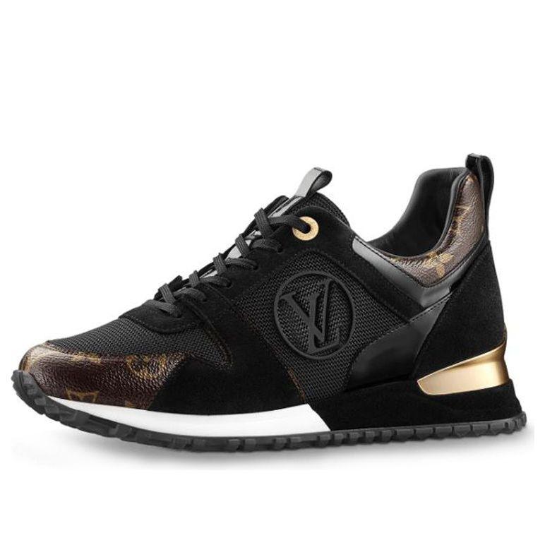 Louis Vuitton Lv Run Away Sports Shoes in Black