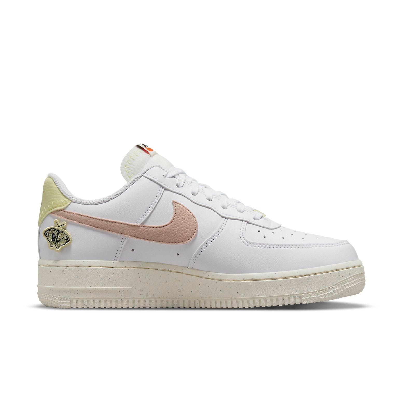 Beige Air Force One Blanche Et Rose Gold Size Nike Air Force Low
