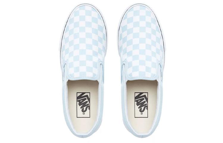 Vans Classic Slip-On 'Baby Checkerboard' in White for Men Lyst UK