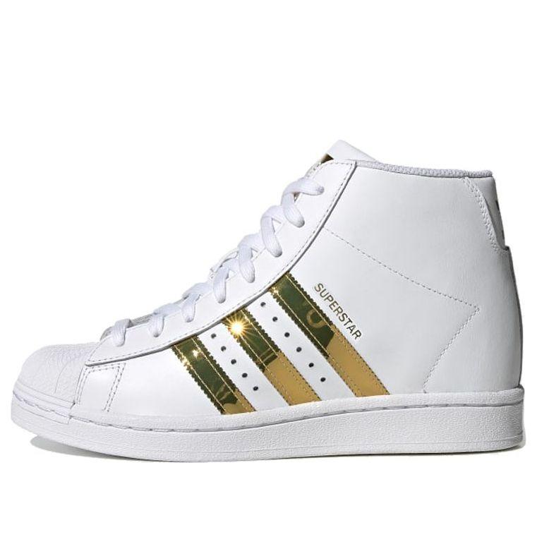 adidas superstar white gold toe