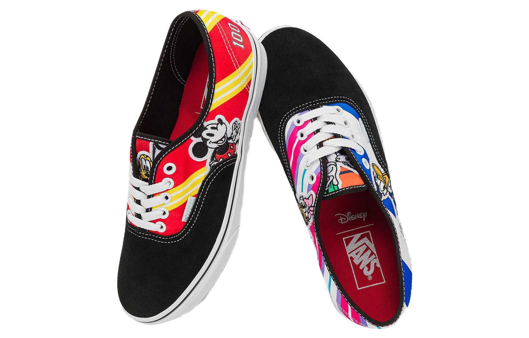 Vans X Disney Authentic 100Th Anniversary Multi' in Red | Lyst UK