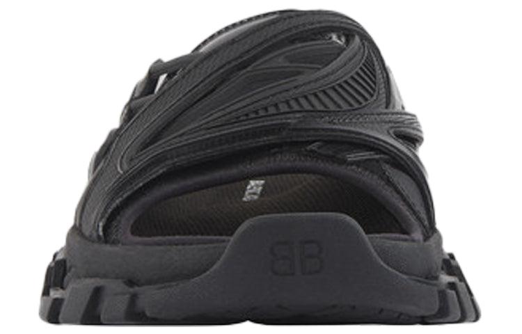 Balenciaga (Wmns) Track Slide Sandal in Black | Lyst UK