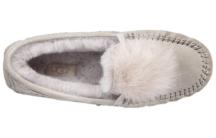 UGG (Wmns) Dakota Pom Pom Slip On in Grey Lyst UK