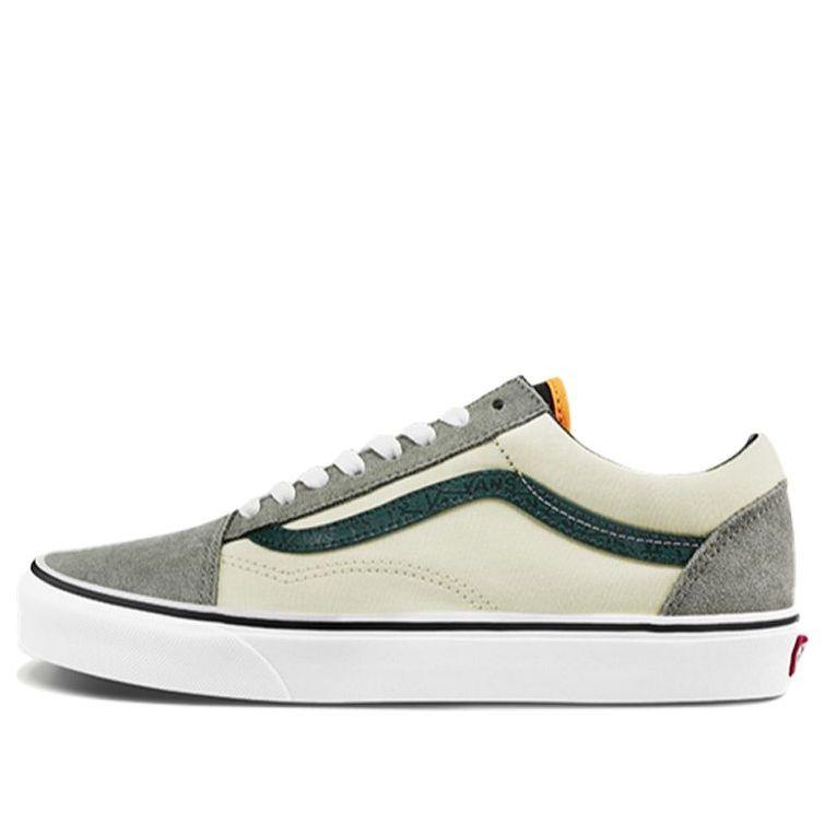 Vans Old Skool Grey/green in White for Men | Lyst