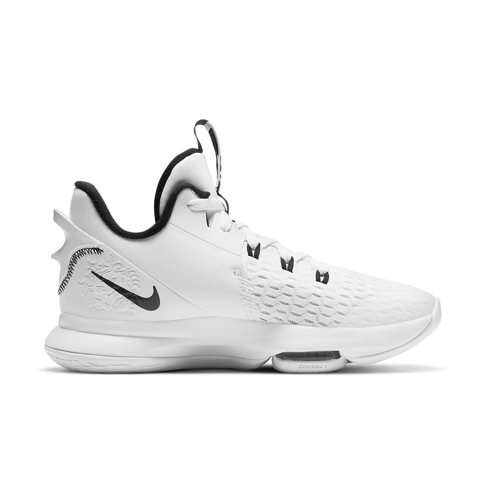 lebron witness 5 white and black