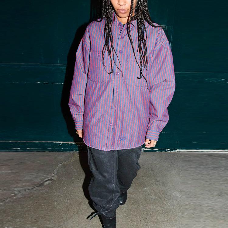 Supreme X Mm6 Maison Margiela Padded Shirt in Purple for Men | Lyst UK