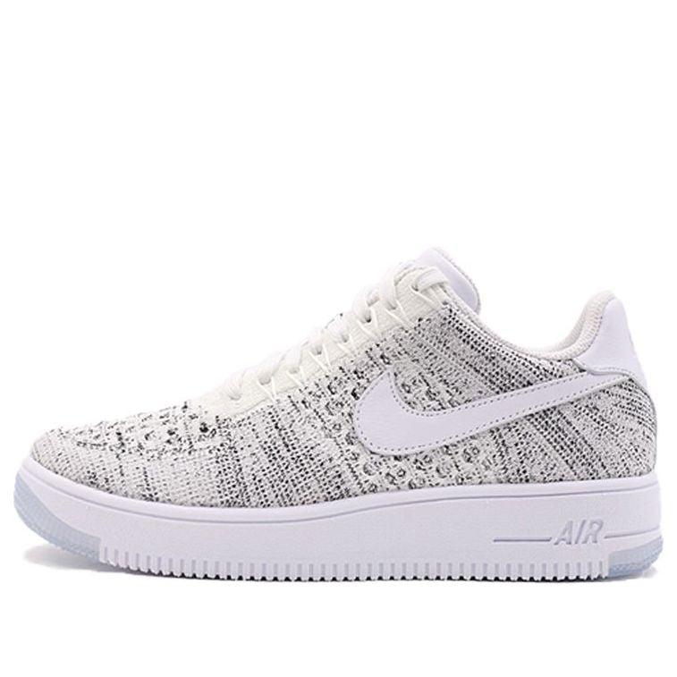 Nike Air Force 1 Flyknit Low in White | Lyst