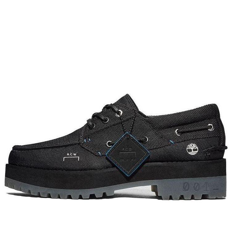 Timberland X A Cold Wall Boat Shoes in Black for Men | Lyst