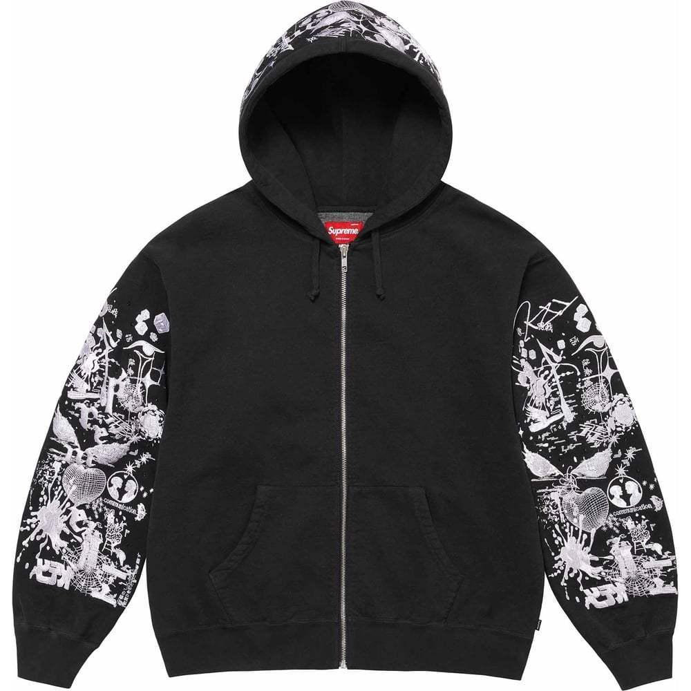 Supreme Aoi Zip Up Hooded Sweatshirt in Black for Men Lyst UK