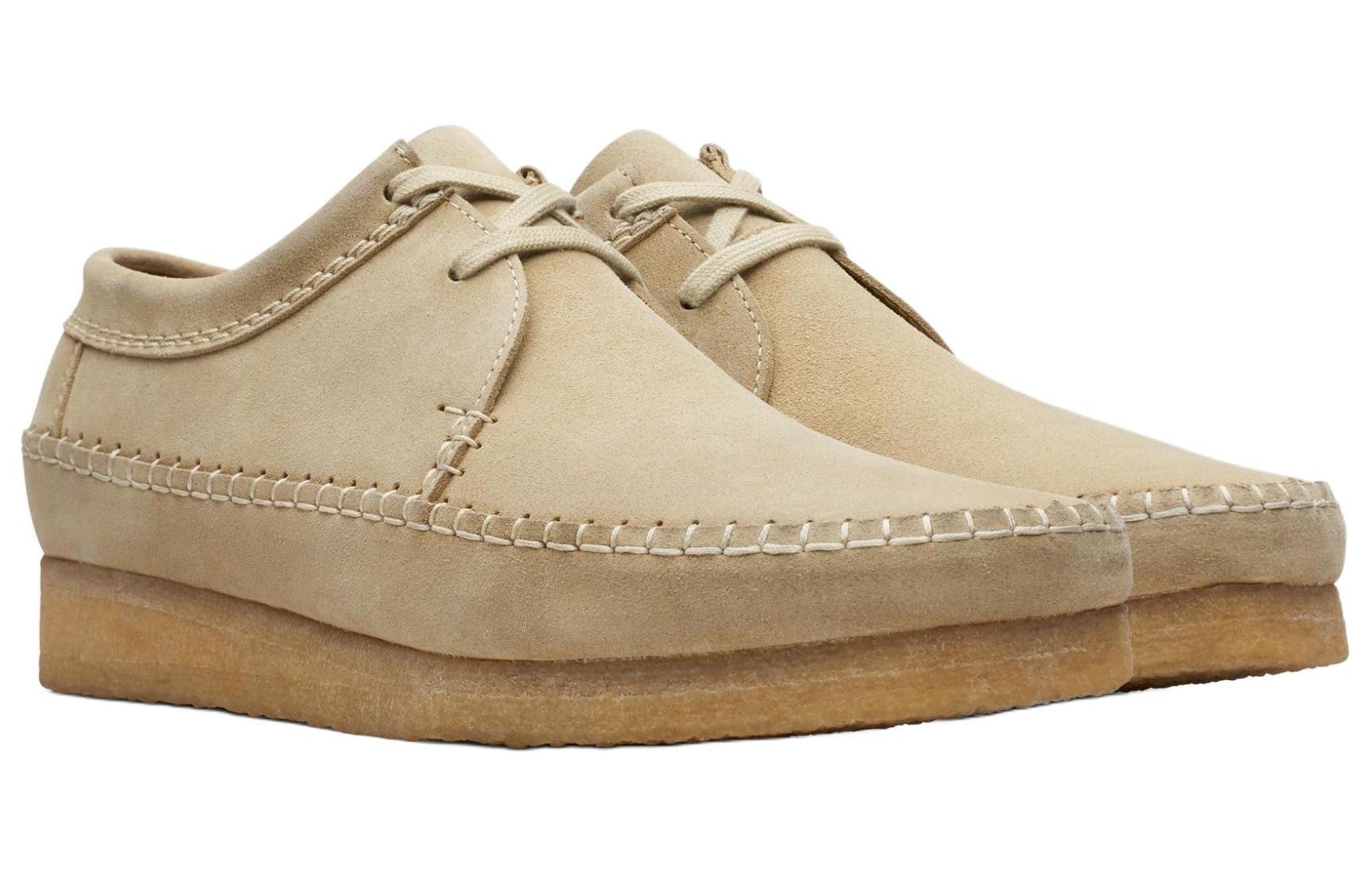 Clarks Weaver Suede 'Maple' in Natural for Men Lyst UK