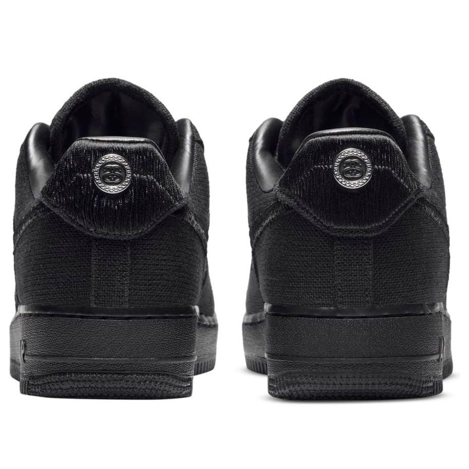 Nike X Stussy Air Force 1 Low 'Triple' in Black for Men | Lyst UK