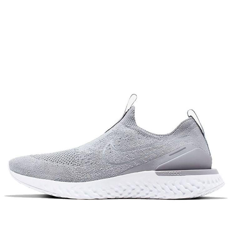 Nike Epic Phantom React Flyknit Nike Phantom Wolf Grey Nike Shoes