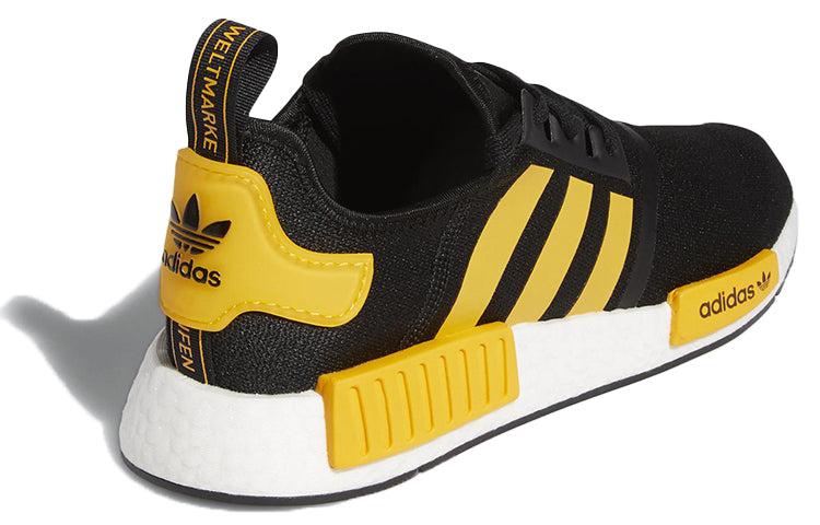Nmd r1 black white yellow hotsell