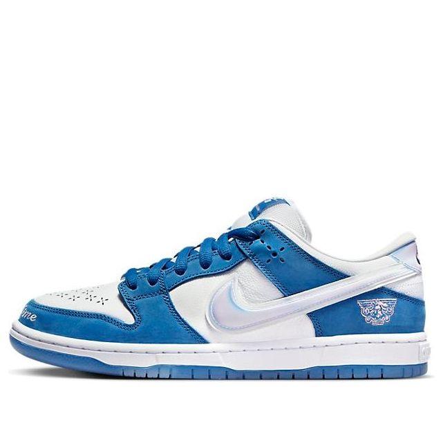 Nike Sb Dunk Low 'born X Raised One Block At A Time' in Blue for Men | Lyst