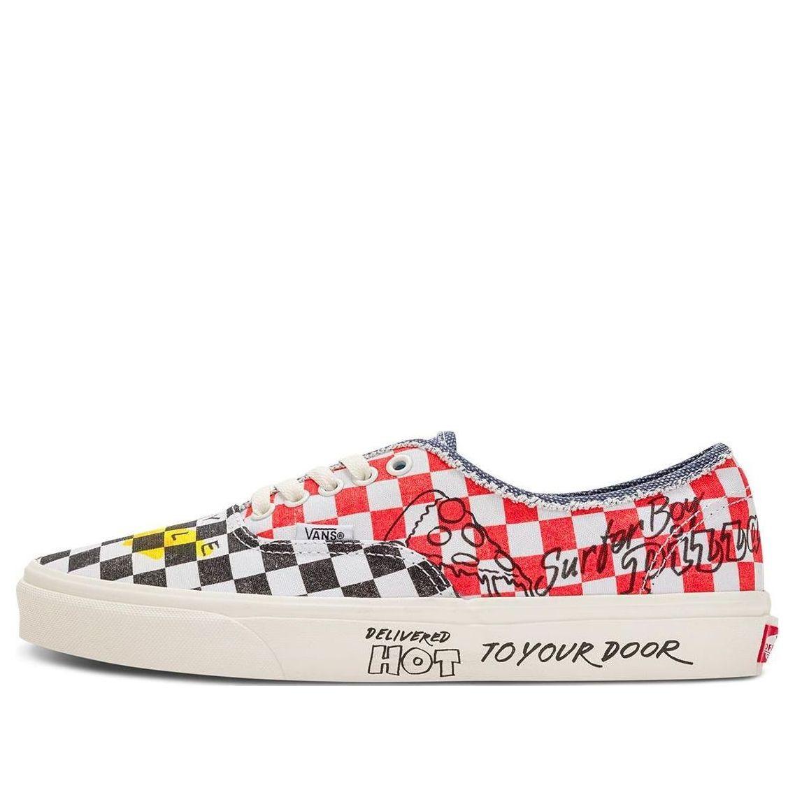 Vans Stranger Things X Authentic 'Surfer Boy Pizza' in Red for Men