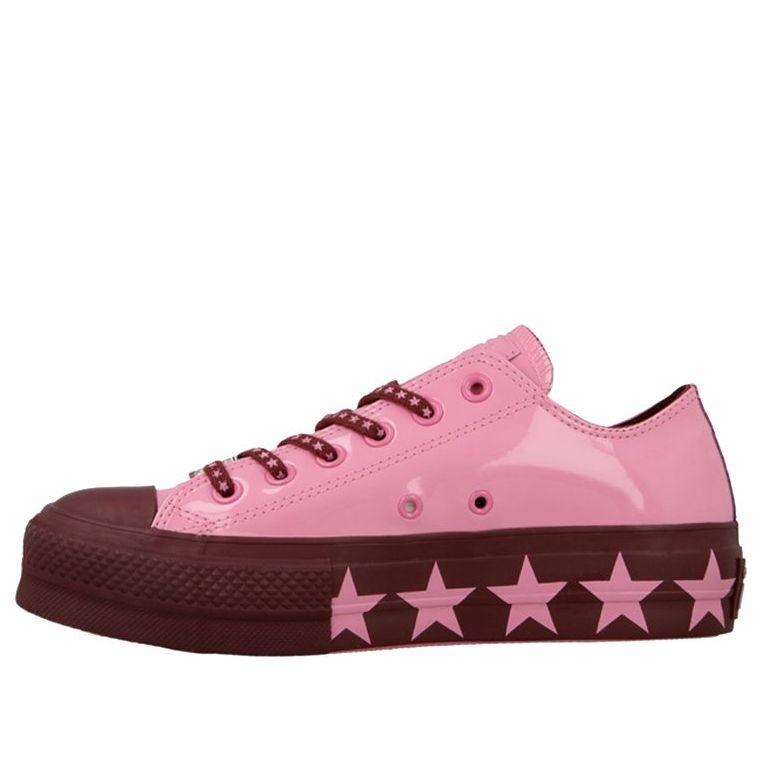 Converse Miley Cyrus X Chuck Taylor All Star Lift Ox in Pink | Lyst