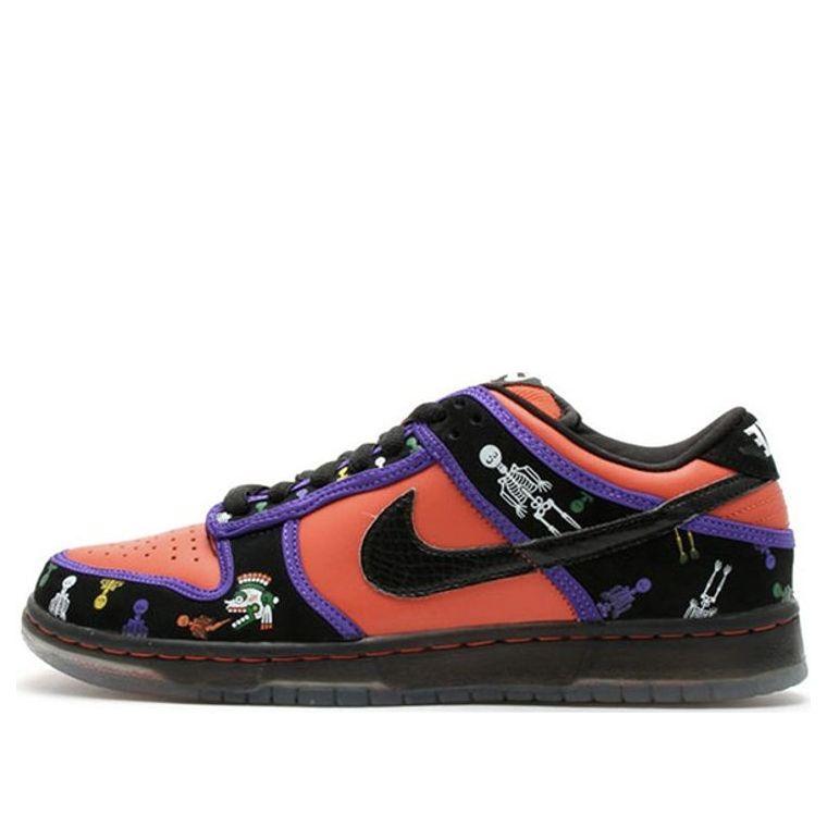 Nike Dunk Low Premium Sb 'day Of The Dead' in Red for Men | Lyst