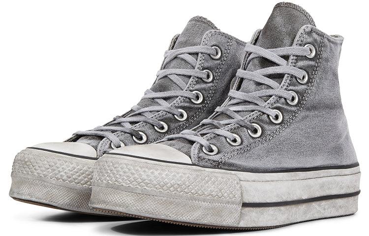 Converse Chuck Taylor All Star Lift Smoked Canvas High Top in Gray | Lyst