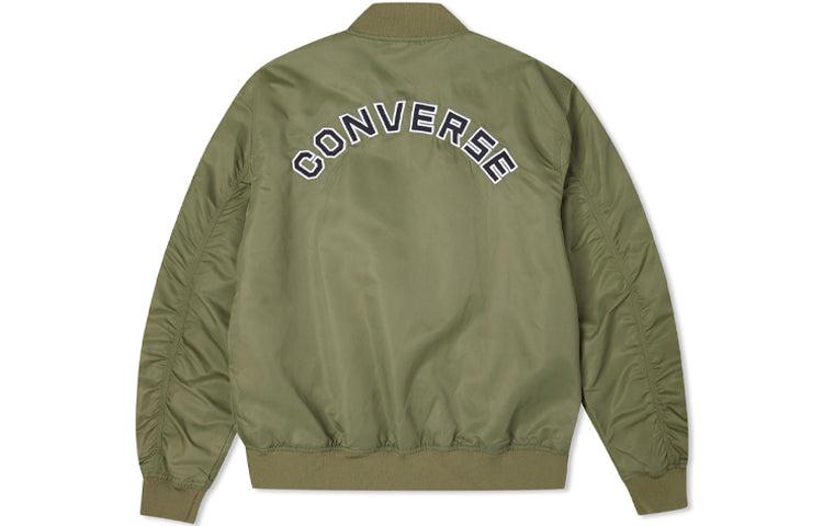 Converse Logo Loose Sports Retro Aviator Jacket Couple Style in