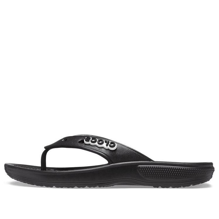 Crocs™ Classic Flip Casual Flip-flops Black | Lyst