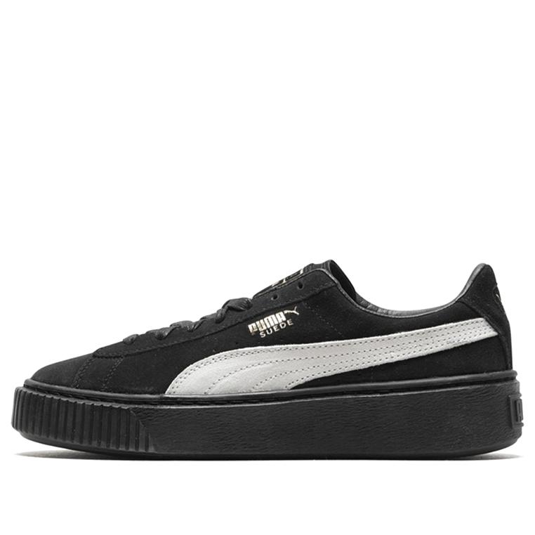 PUMA Female Suede Skate Shoes in Black Lyst