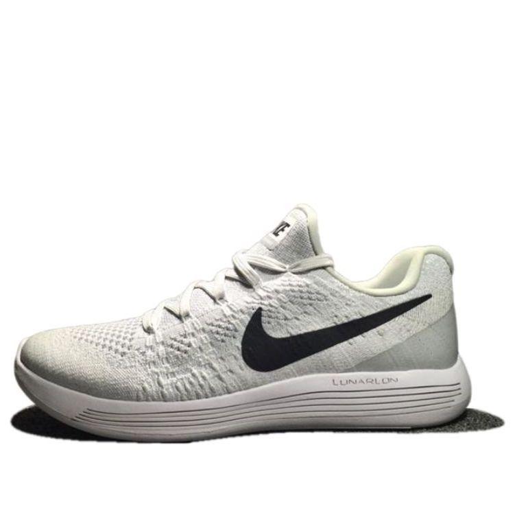 Nike Lunarepic Low Flyknit 2 'white Black' in Gray for Men | Lyst