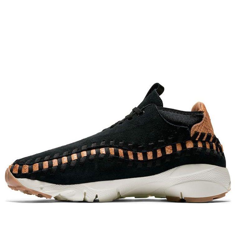 Nike Air Footscape Woven Chukka Prm in Black for Men | Lyst