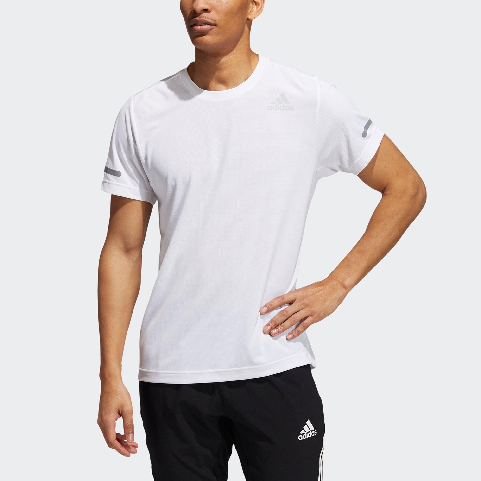 adidas Adida Eevate Train T Refective Training Port Hort Eeve White for Men  | Lyst