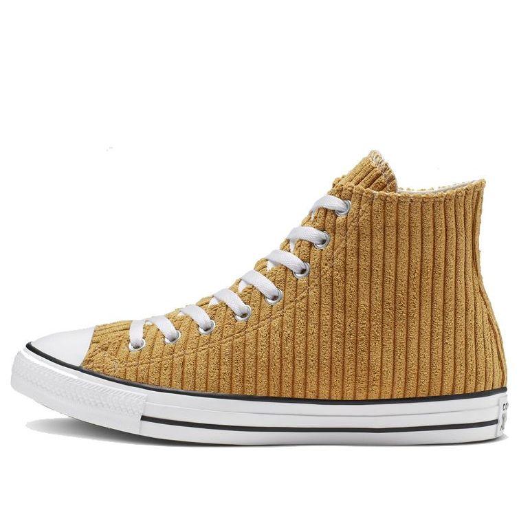 Converse Chuck Taylor All Star Wide Wale Cord High Top 'yellow' in Brown  for Men | Lyst
