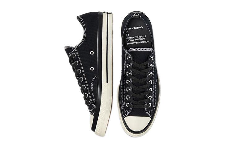 Converse Fragment Design X Moncler X Chuck 70 Low in Black for Men